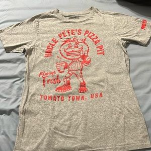 Brand name Fortnite , XL kids size , grey with red writing